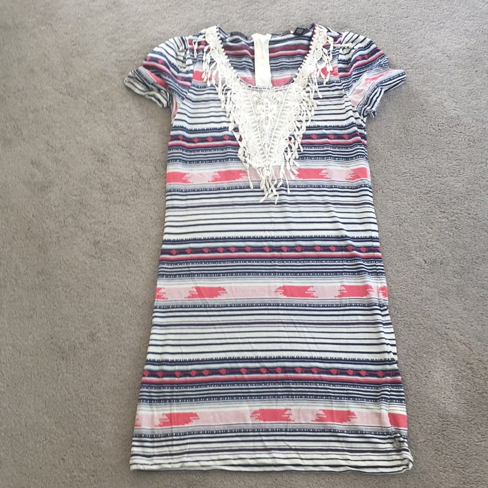 Maison Scotch Aztec print dress